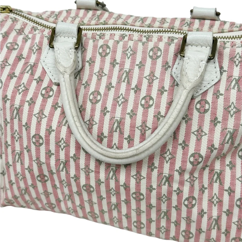 Louis Vuitton M95501 Monogram Mini-Lin Hand Bag Croisette Speedy 30 Duffle Bag - Picture 9 of 11